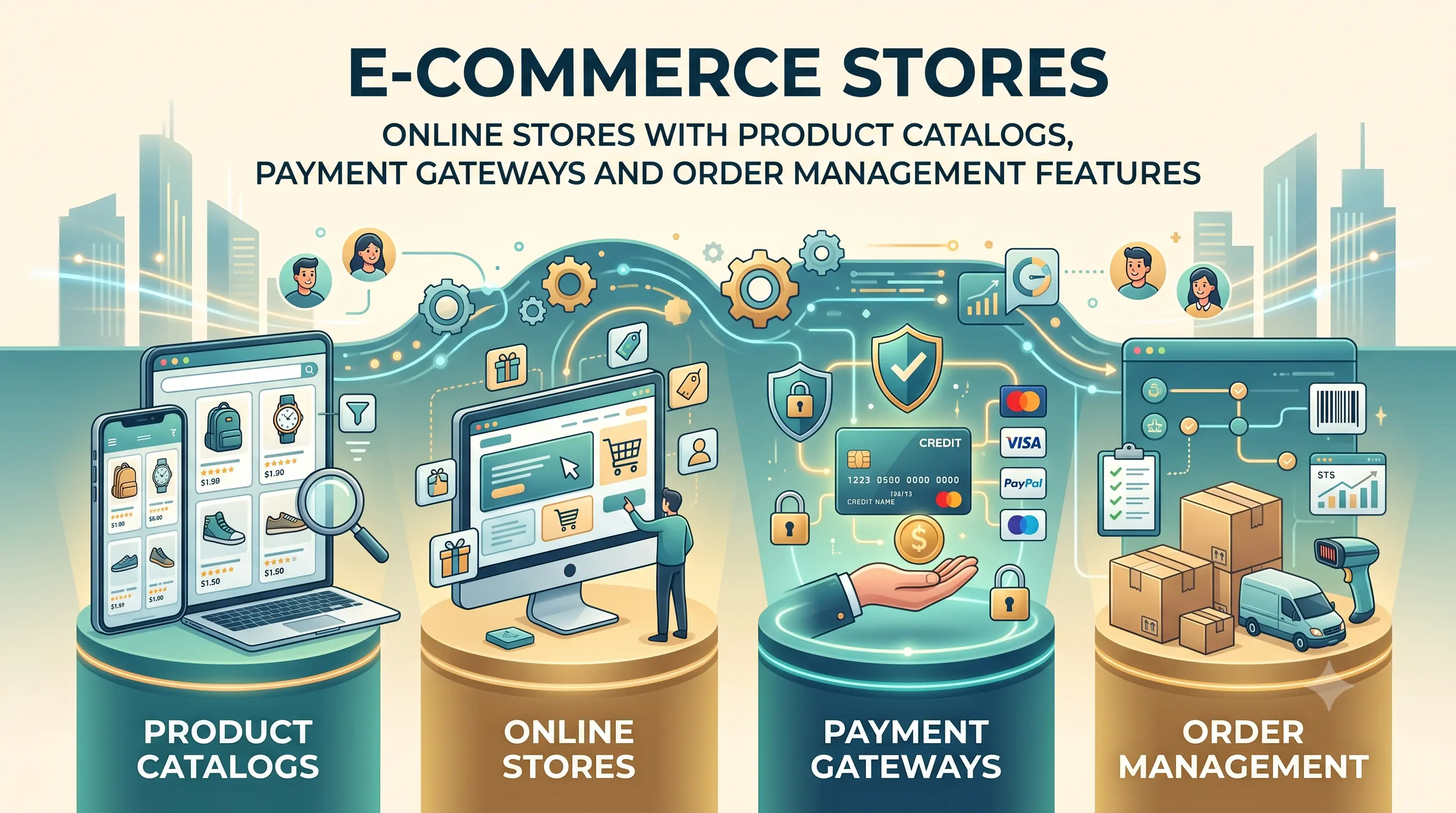E-commerce website development in Rohini by Daweb Solutions